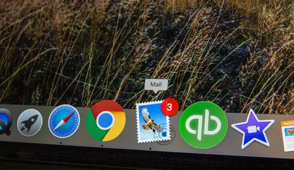 Icons including mail