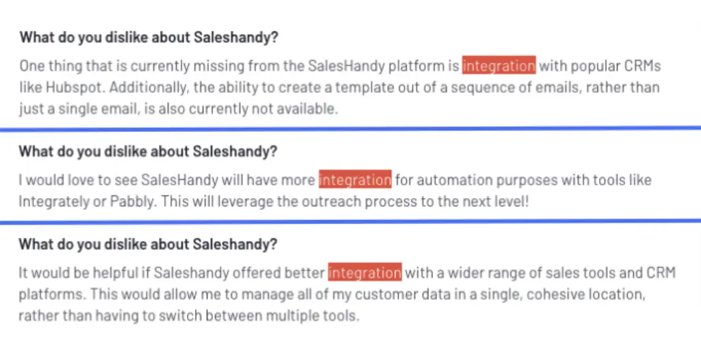 Saleshandy integration-related issue