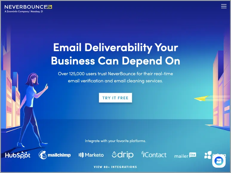 Neverbounce website.