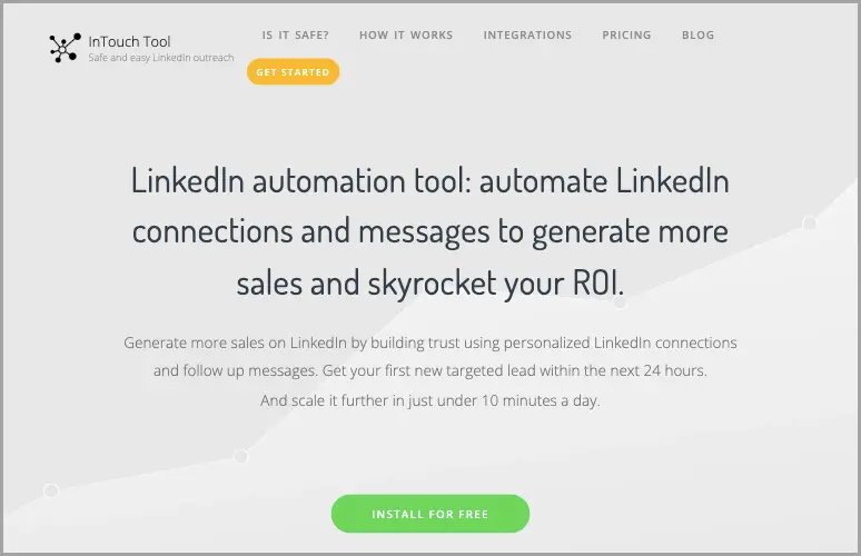 InTouch Tool Homepage