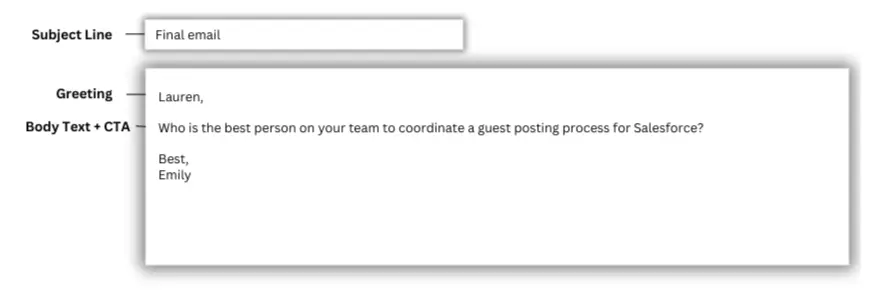 Follow up email tips template.