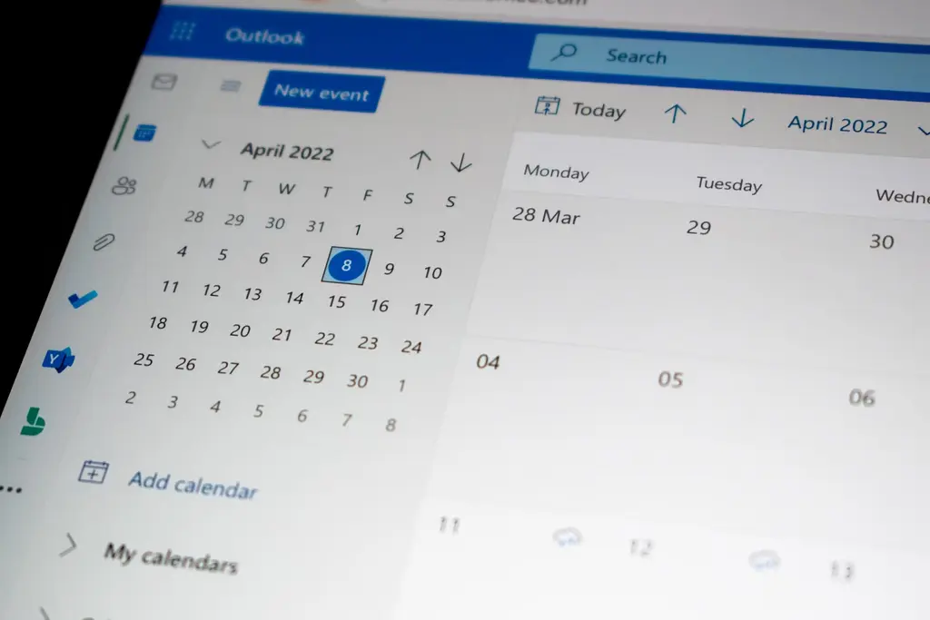 Outlook Email Campaign Calendar