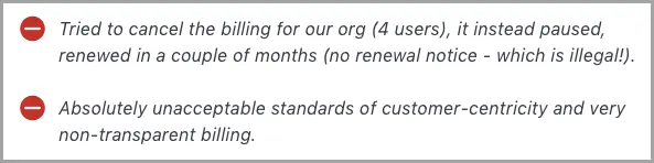 A screenshot of customer reviews about Dripify