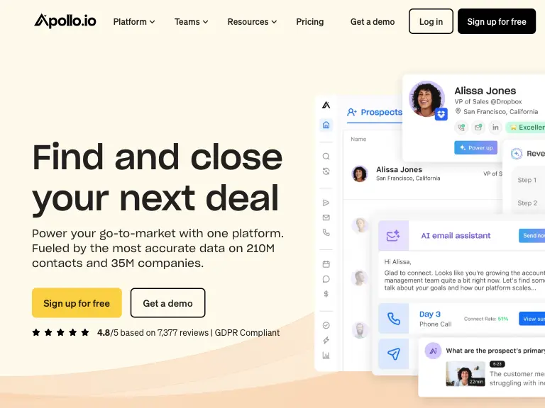 Apollo dashboard