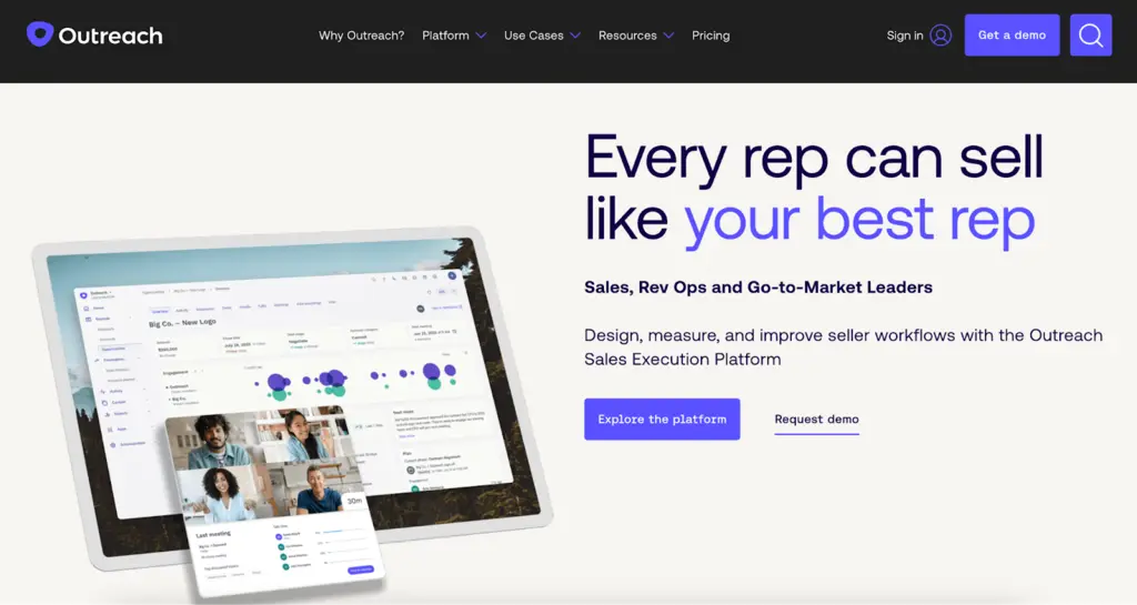 Outreach Sales Platform new image