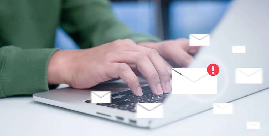 Email Address Search with Envelope Icons
